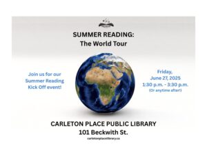 Summer Reading World Tour poster 2025