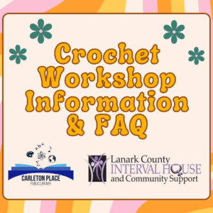 Crochet workshop posters