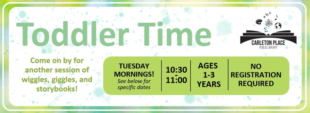Toddler Time Banner
