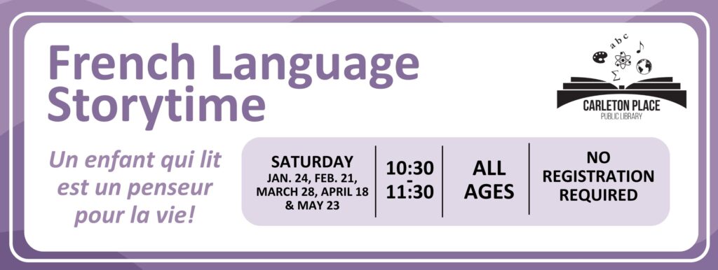 French Storytime banner