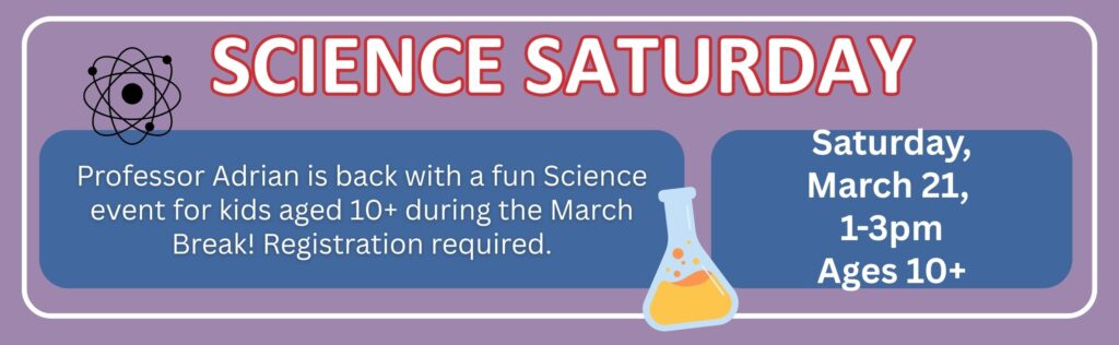 Science Saturday header